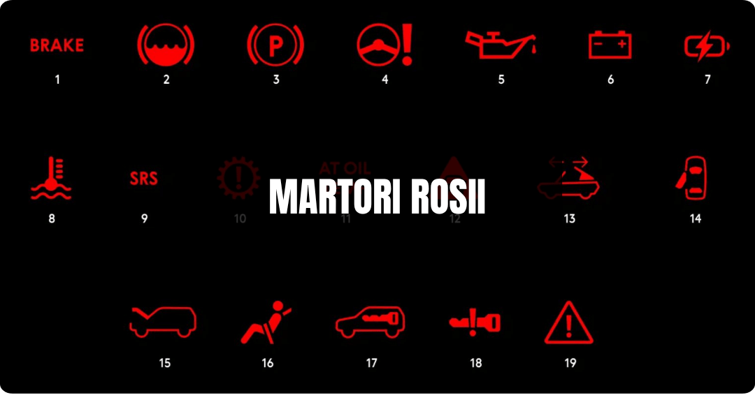 martori bord rosii